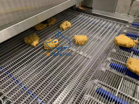 高效短冷冻时间螺旋冷冻机