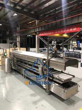 带传送带的多功能稳定油炸机