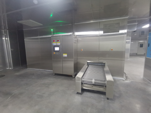 预制食品大容量螺旋冷冻机