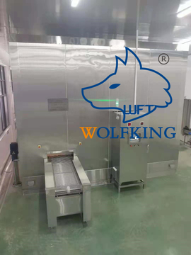 欧标工业食品级螺旋冷冻机