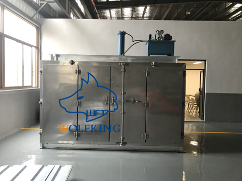 优质工业食品级水平板式冷冻机