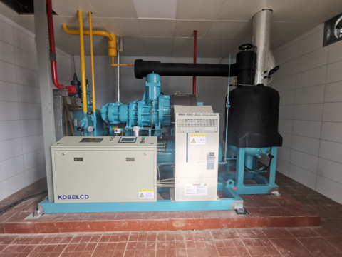 预制食品大容量节能神钢制冷系统