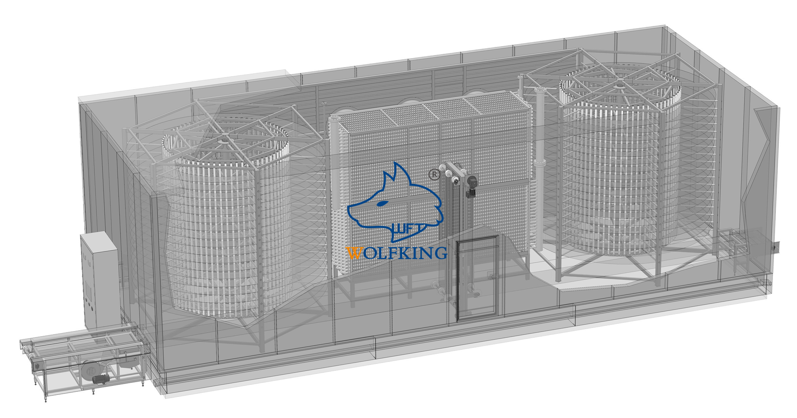 双螺杆灰色图带logo