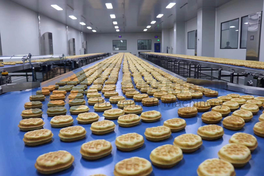 食品安全卫生烘焙食品加工生产线