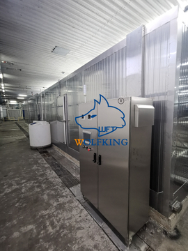 工业食品级速冻盐水淋浴冷冻机