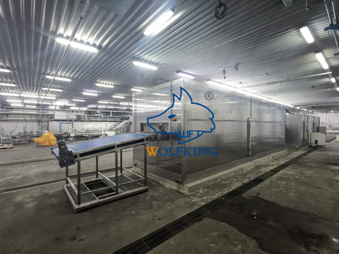 大容量优质食品级盐水淋浴冷冻机