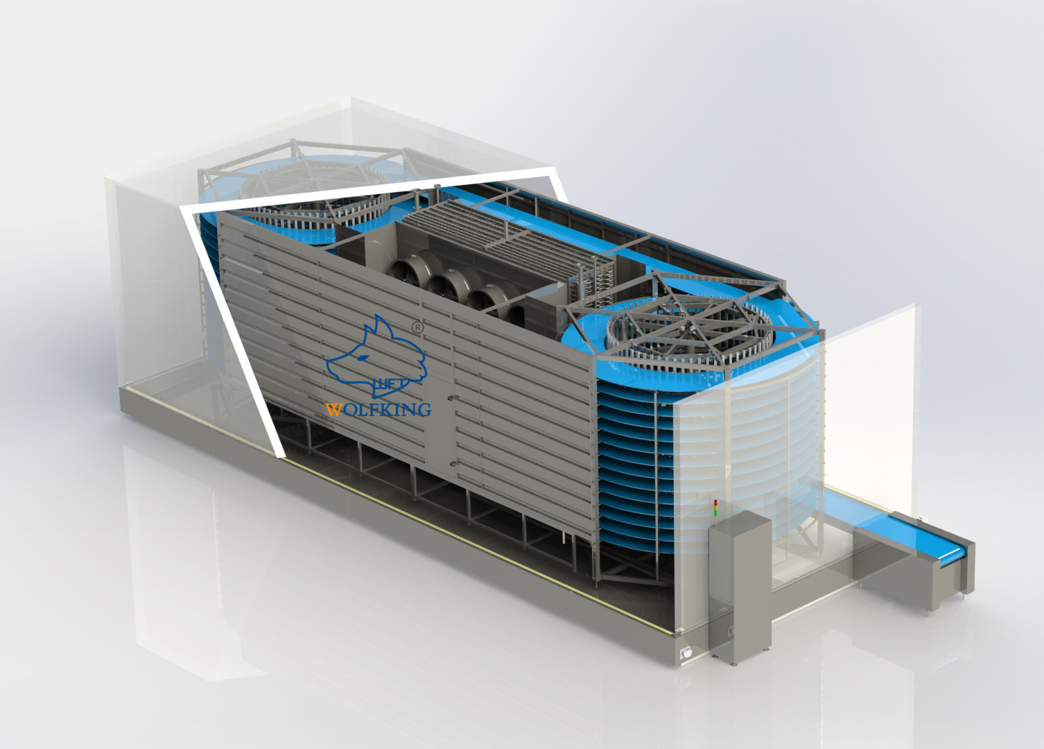 双螺旋带库体logo