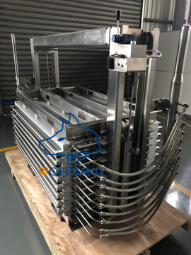  工业食品级水平板式冷冻机